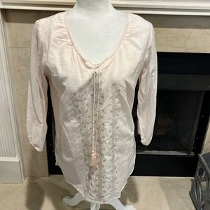 Size M pale pink tunic. New with tags. Listing #1515